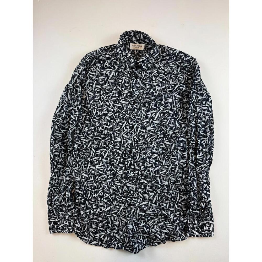 Saint Laurent 2013 Brush Stroke Shirt
